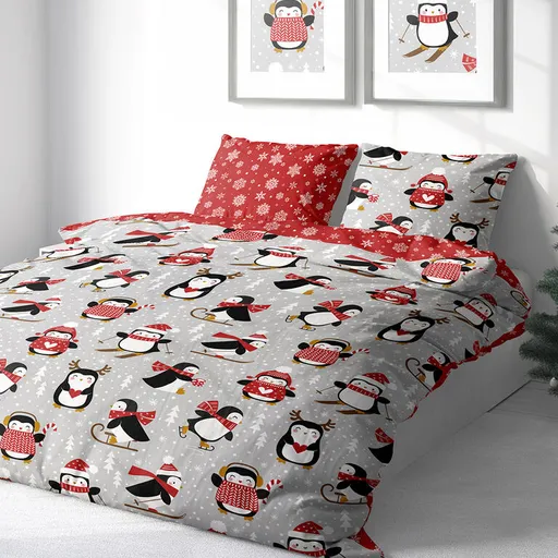 Bavlněné ložní povlečení TUČŇÁČÍ RADOVÁNKY