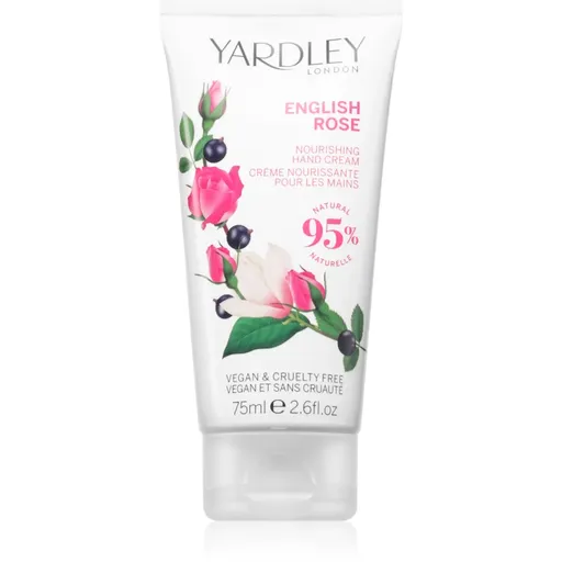 Yardley English Rose hydratační krém na ruce 75 ml