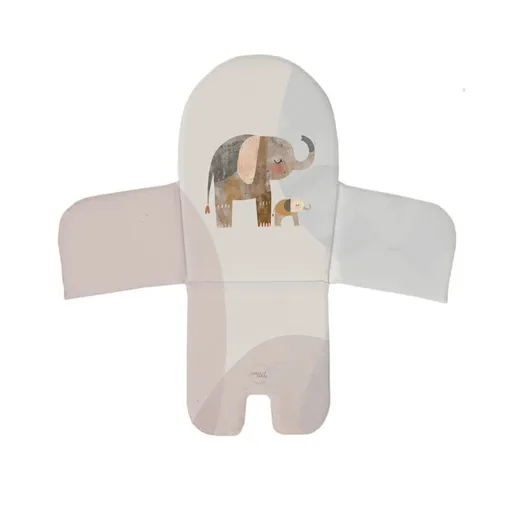 CEBA BABY Vložka do jídelní židle (38x28) Basic Elephant Family