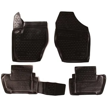 SIXTOL 3D Gumové koberce PEUGEOT 408, 2012-