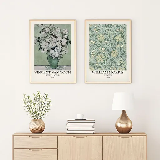 Dekorativní rámovaný obraz z MDF (2 kusy) Huhu277 - 50 x 70