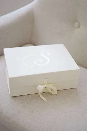 Smetanová luxusní dárková krabička