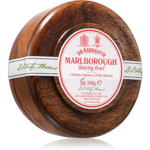 D.R. Harris Shawing Bowl Mahogany wood mýdlo na holení Marlborough 100 g