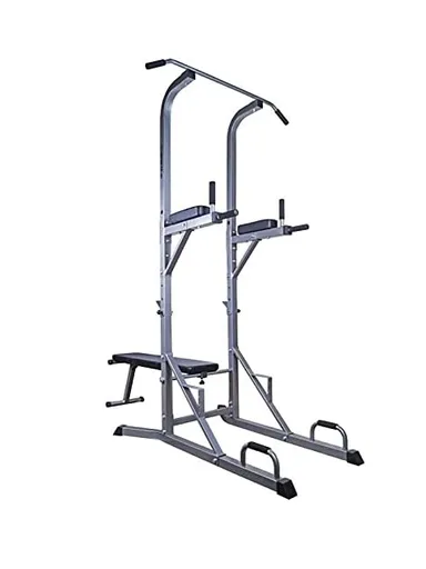 Multifunkční posilovací věž, ocel, 136 x 217 cm