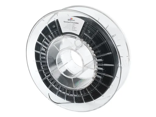 Spectrum 80574 3D filament, S-Flex 85A, 1.75mm, 0.5kg, DEEP BLACK