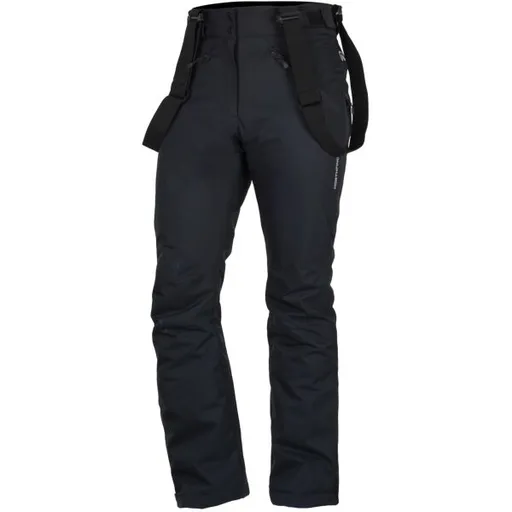 Northfinder AMARA Dámské lyžařské kalhoty, černá, velikost