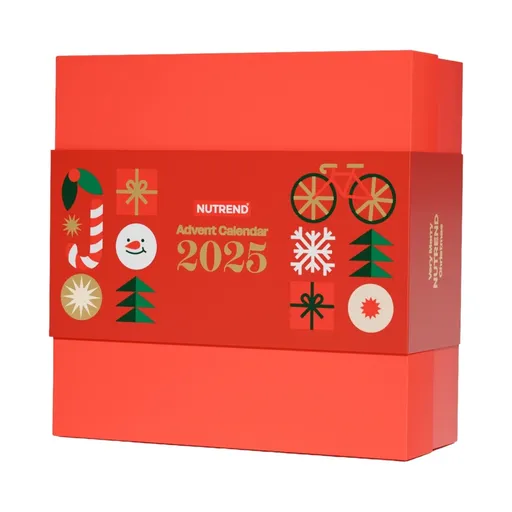 Nutrend ADVENTNÍ KALENDÁŘ 2025 červený