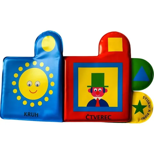 SUN Zvuková kniha do vany - tvary