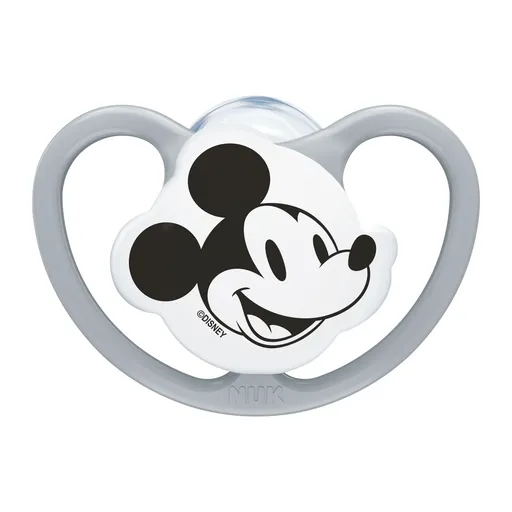 NUK Perfect Match Air Dudlík Disney Mickey 6–18m box 1 ks grey