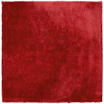Koberec shaggy 200 x 200 cm červený EVREN, 186377 (beliani_186377)