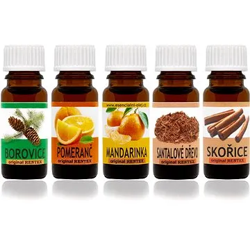 RENTEX Esenciálni olej Pohoda Set  5× 10 ml (722777604365)