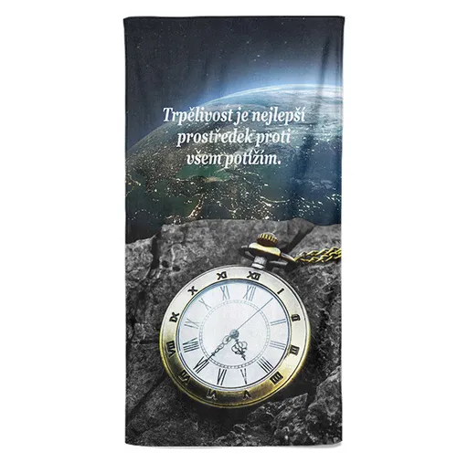 Osuška Trpělivost (Velikost osušky: 100x170cm)