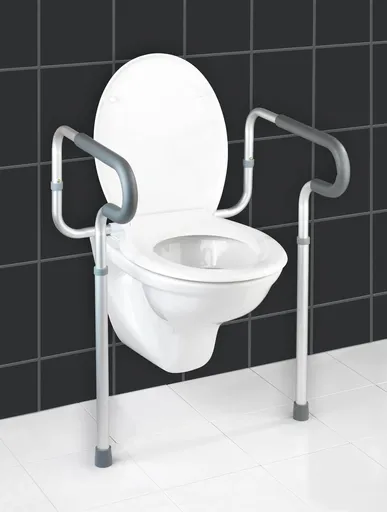 WENKO Bezpečnostní madla k WC s nastavitelnou výškou Secura