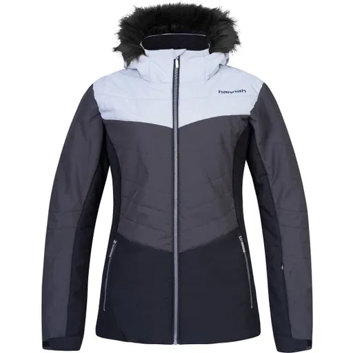 Hannah NIQUE Dámská lyžařská bunda, tmavě šedá, velikost