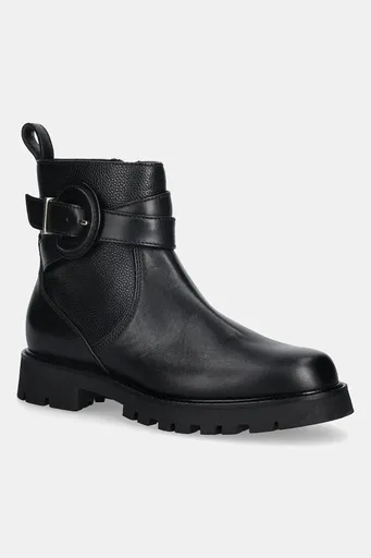 Kožené kotníkové boty Baldinini