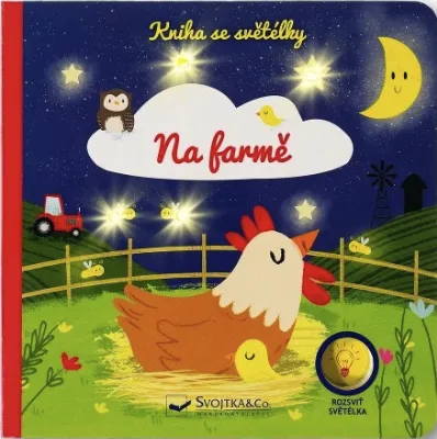 Kniha se světélky Na farmě