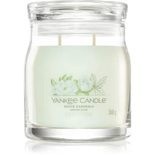 Yankee Candle White Gardenia vonná svíčka Signature 368 g