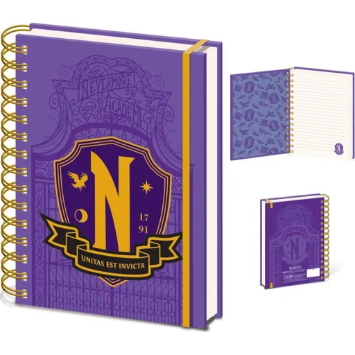 Blok kroužkový A5 Wednesday