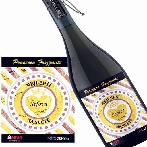 Víno Šéfová - pruhované (Druh Vína: Prosecco)