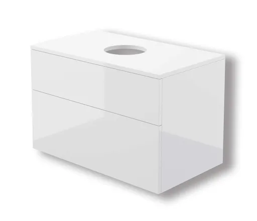 DEANTE Prizma MDF koupelnová skříň s deskou SDI_6B81