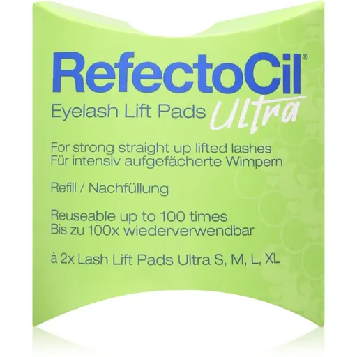 RefectoCil Eyelash Lift Pads Ultra opakovaně použitelné polštářky na oči na lifting a laminaci řas 100 ks