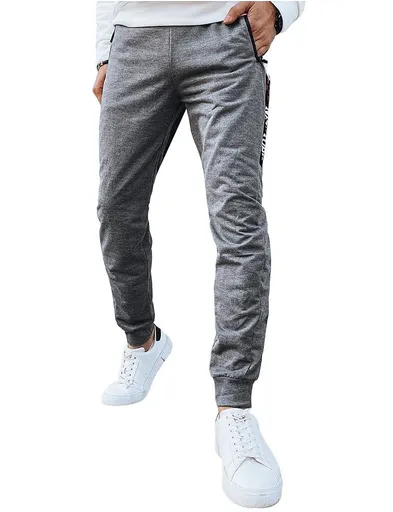 Pánské tepláky s kapsami na zip