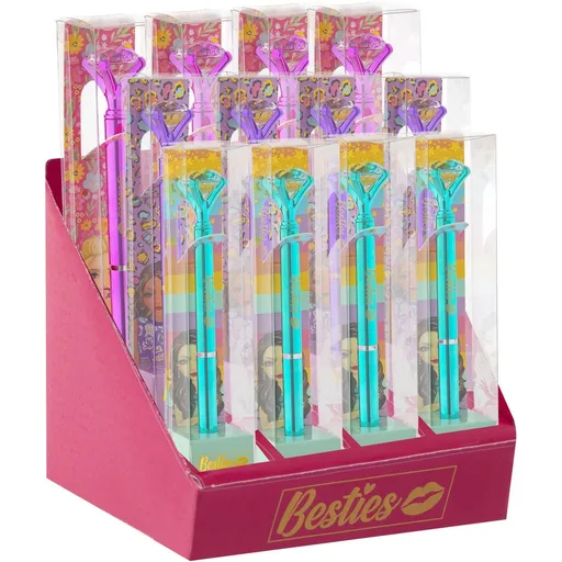 Propisovací pero luxusní s diamantem Besties