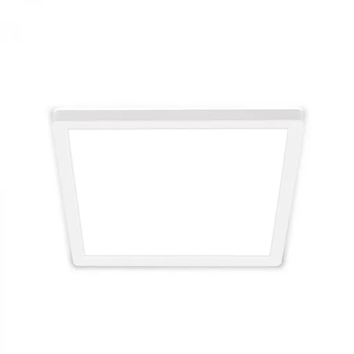 BRILONER Tava LED stropní svítidlo, ploché, přímé a nepřímé osvětlení, 1900 lm, 16 W, bílé, 24x24 cm 7516416