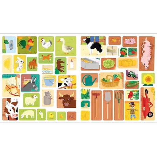 Jiří Models Samolepky pro zvídavé děti Farma