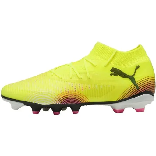 Puma FUTURE 8 PRO FG/AG Pánské kopačky, žlutá, velikost 40.5