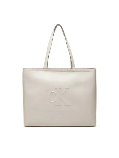 Calvin Klein dámská krémová kabelka LV04K3070G OS