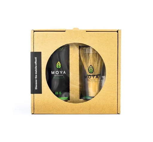 MOYA Matcha & Chasen Set with Matcha Traditional