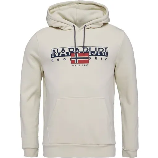 Napapijri B-AYLMER Pánská mikina, bílá, velikost