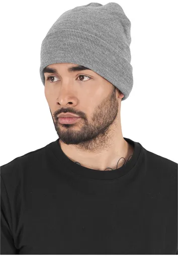Urban Classics Heavyweight Long Beanie heather grey - UNI