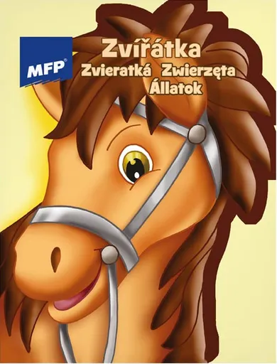 Omalovánky MFP A4 výsek Zvířátka 210x276mm/16