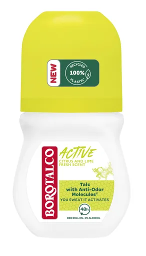Borotalco Kuličkový deodorant Active Citrus (Deo Roll-On) 50 ml