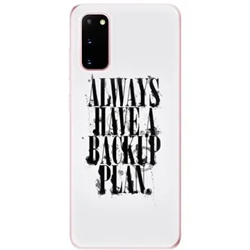 iSaprio Backup Plan pro Samsung Galaxy S20 (bac-TPU2_S20)