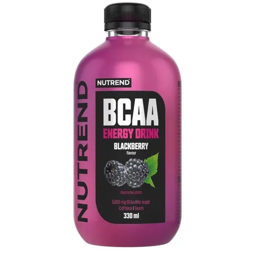 Nutrend BCAA ENERGY DRINK 330 ML OSTRUŽINA Energetický nápoj, , velikost 330 ML