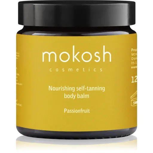 Mokosh Passionfruit samoopalovací balzám s vyživujícím účinkem 120 ml