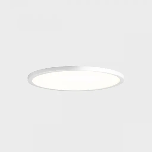 KOHL LIGHTING KOHL-Lighting DISC SLIM zapuštěné svítidlo s rámečkem pr. 145 mm bílá 12 W CRI 80 4000K 1.10V