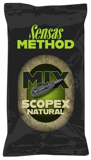 Sensas method mix 1 kg - natural scopex