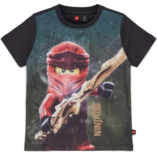 LEGO® kidswear LWTANO 106 Chlapecké tričko, černá, velikost