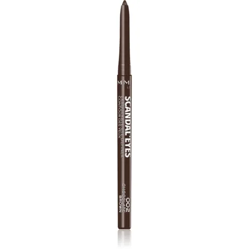 Rimmel Scandal'Eyes automatická tužka na oči odstín 002 Chocolate Brown 0.35 g
