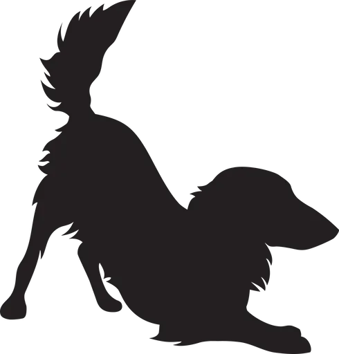 Vsepropejska Jezevčík 7 dřevěná dekorace na zeď Rozměr (cm): 38 x 36