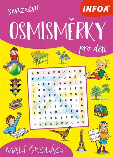 Senzační osmisměrky pro děti Malí školáci