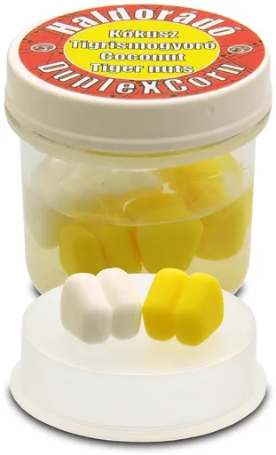 Haldorádó umělá kukuřice duplexcorn 8 ks 10 mm - kokos tygří ořech