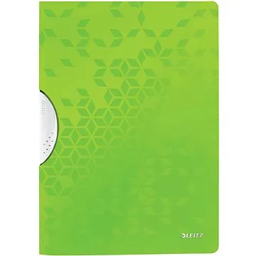LEITZ WOW A4 s klipem, zelené (41850054)
