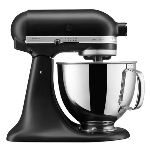 Kuchyňský robot 5KSM125 4,8 l, matná černá, Kitchen Aid