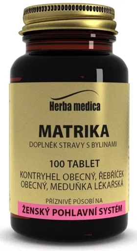 HerbaMedica Matrika 50 g - menstruační komfort 100 tablet