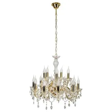 Lustr na řetězu MARIA TERESA 15xE14/40W/230V (117787)